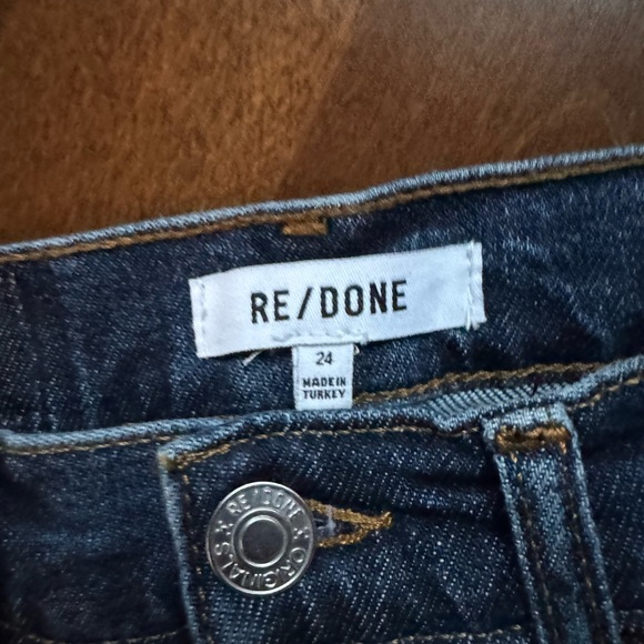 NWOT RE/DONE 90’ high rise ankle crop jeans - Picture 5 of 6